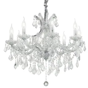 Lampadario cristallo Napoleon 167244 Ideal Lux