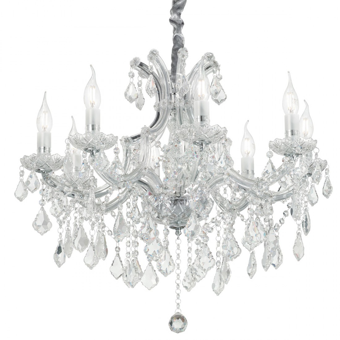 Lustre en cristal Napoléon 167244 Ideal Lux