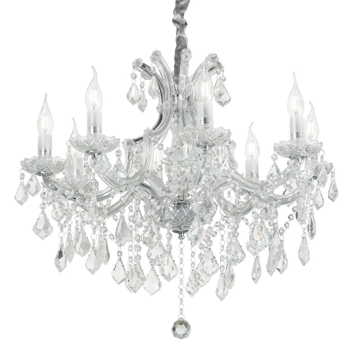 Lustre en cristal Napoléon 167244 Ideal Lux
