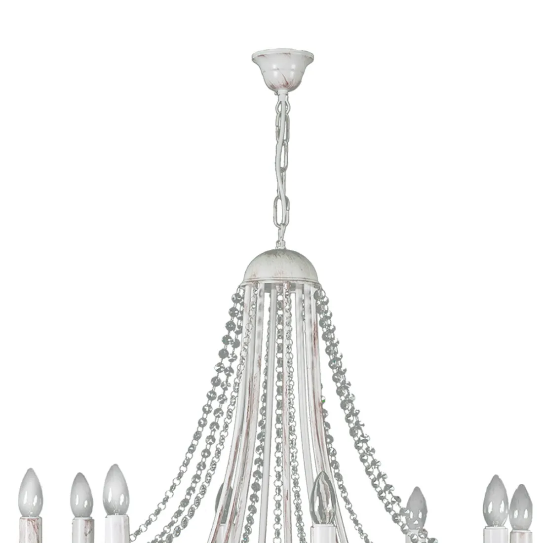 Padana Lampadari klassischer Kronleuchter LORD KRISS 1107 8 E14 LED Kronleuchter