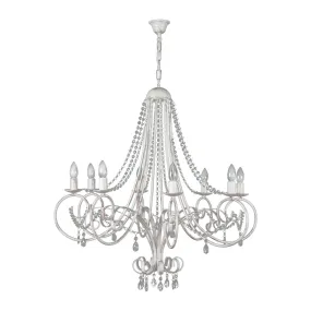 Lampadario classico gocce cristallo Lord Kriss Padana Lampadari