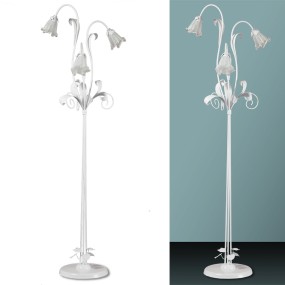 Lampadaire moderne Padana Lampadari SHABBY CHIC 1104 PT3 E14 LED