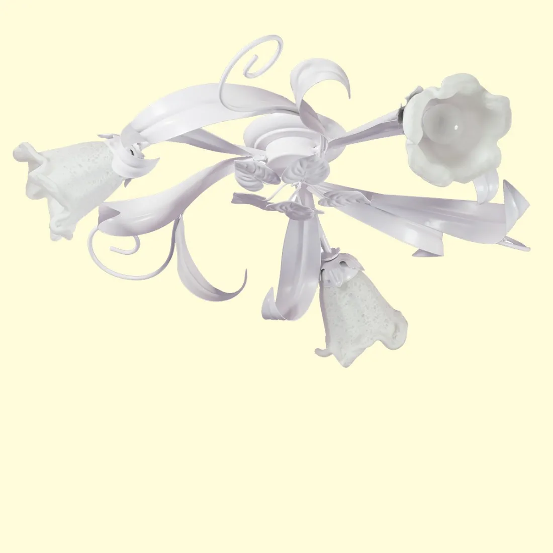 Plafoniera Shabby 3 luci Padana Lampadari