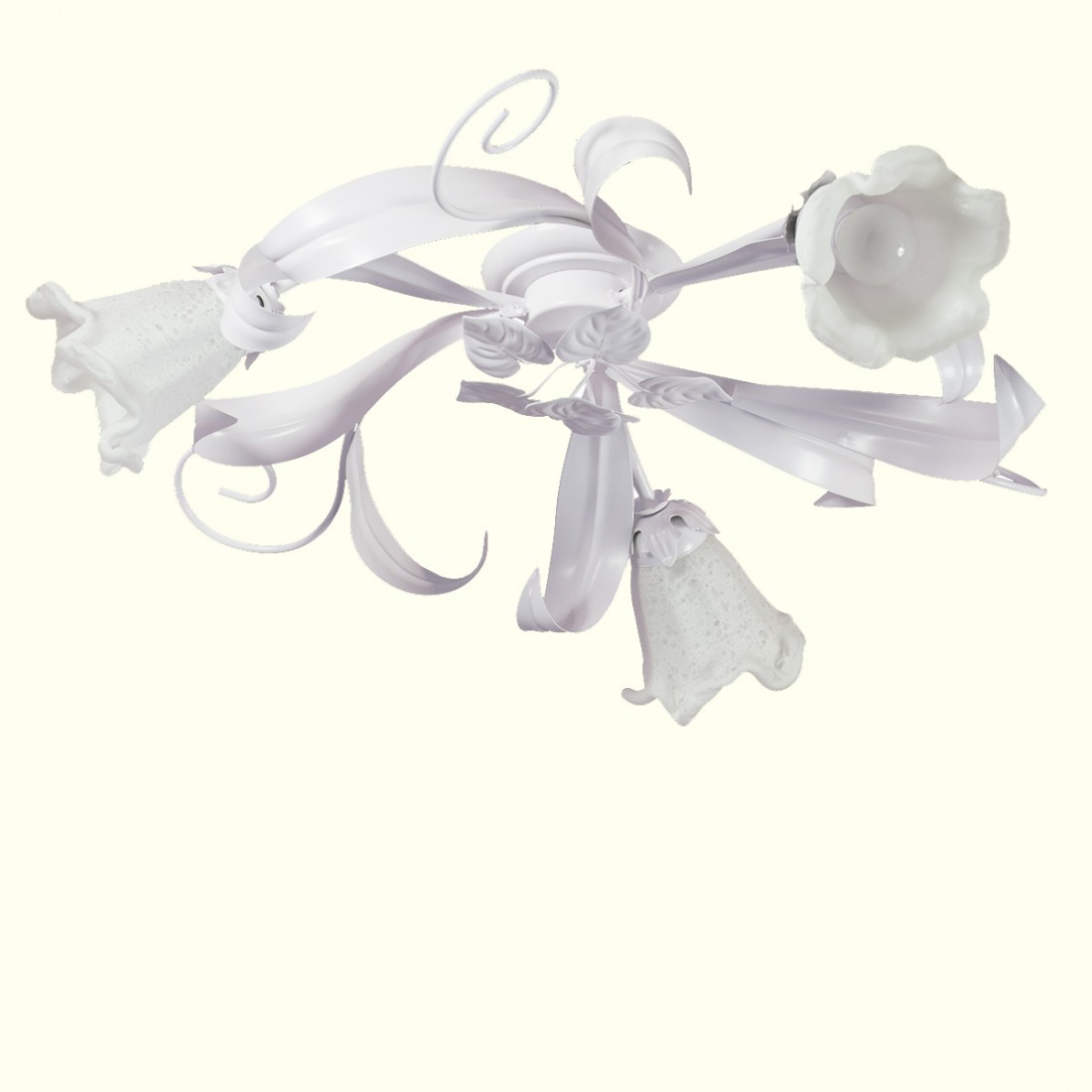 Plafoniera Shabby 3 luci Padana Lampadari