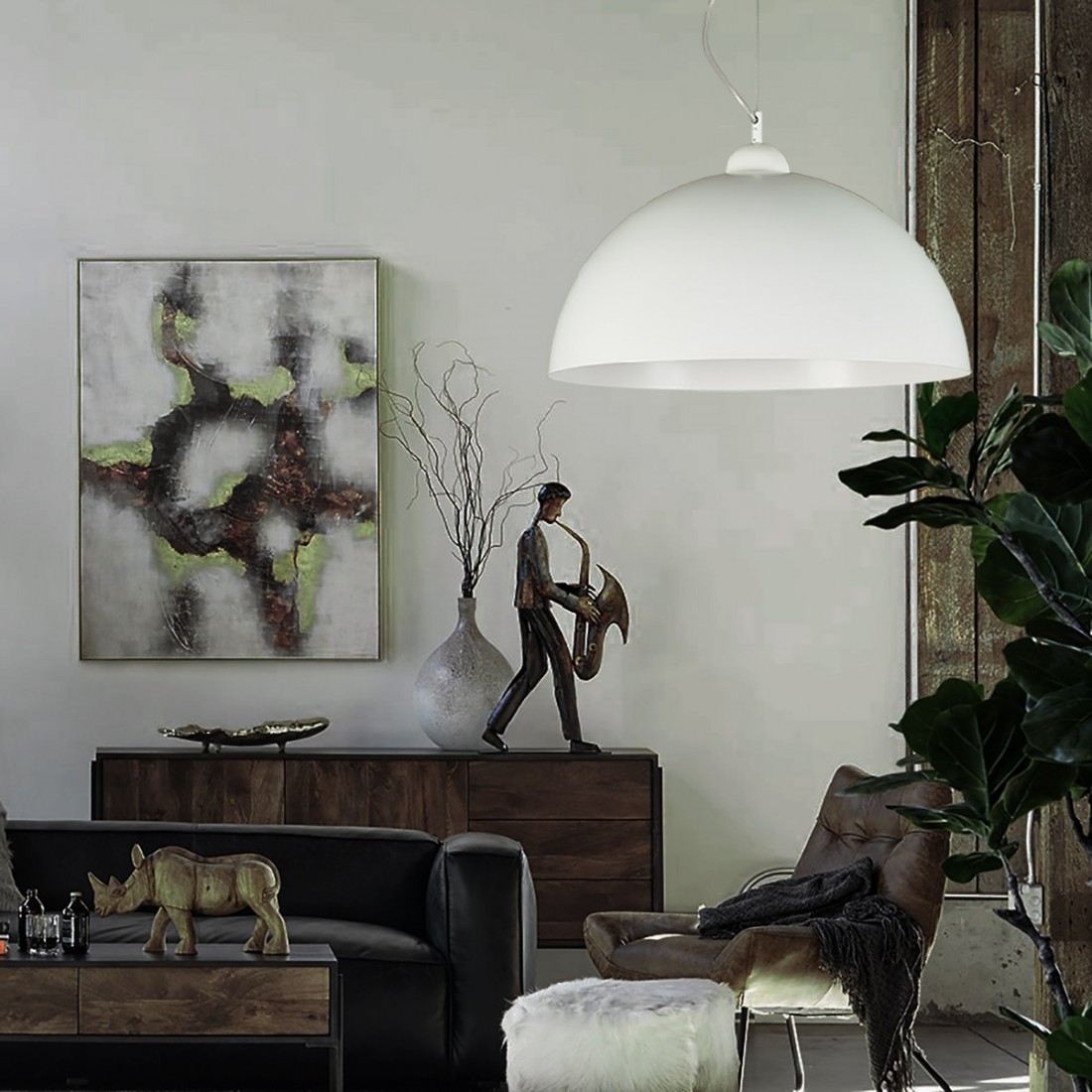 Lampadario LUNA 1111 S1 Padana Lampadari