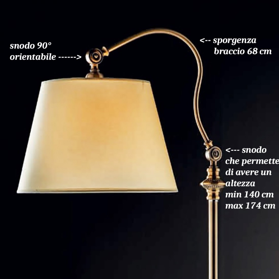 Lampadaire STREET SOFT TE Illuminando