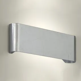 Applique classique avec feuille d'argent doré et led à double émission