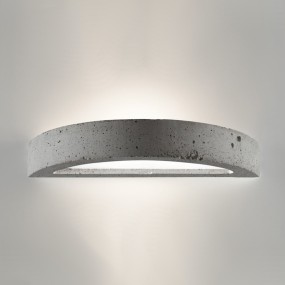 Zementwandleuchte Belfiore 9010 2455.41 E27 LED rustikale klassische Wandleuchte