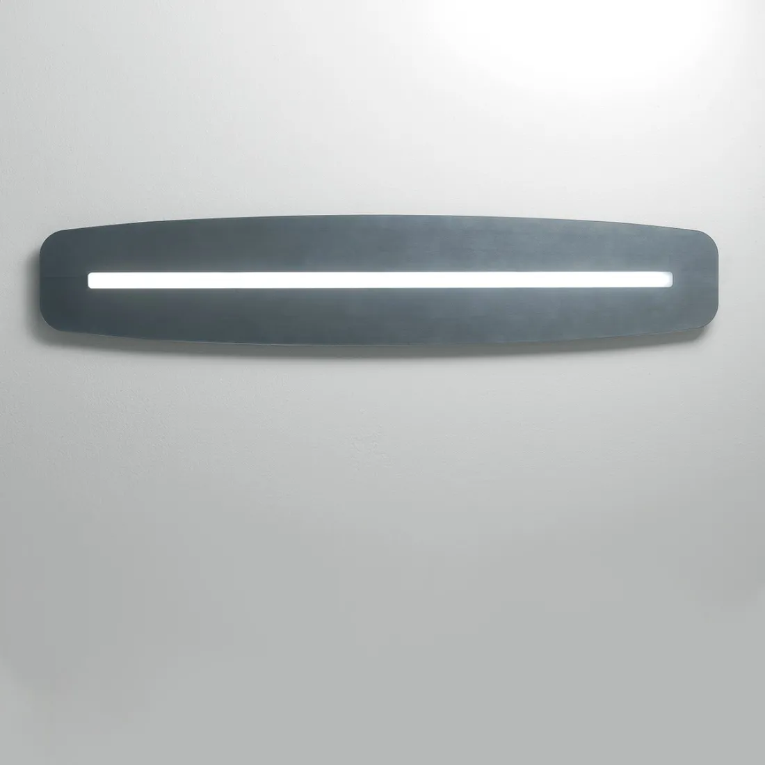 Plafoniera moderna, rettangolare, modulo led dimmerabile caldo