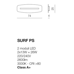 Moderne rechteckige Deckenleuchte, warm dimmbares LED-Modul