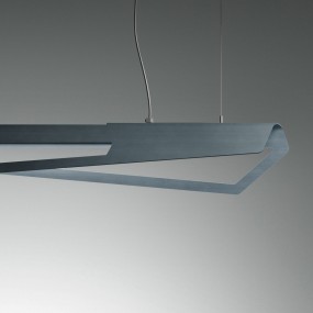 Lampadario moderno rettangolare a led luce calda dimmerabile