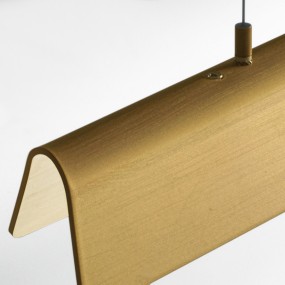 Lampadario moderno rettangolare a led luce calda dimmerabile