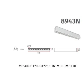 Plafonnier BF-8943 N Belfiore