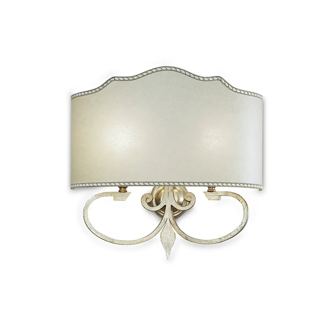 Applique classico Flami DECO 6261 A2F E27 LED ferro battuto