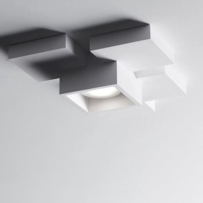 Sforzin Illuminazione SIDE T291 GX53 LED-Gipsdeckenleuchte