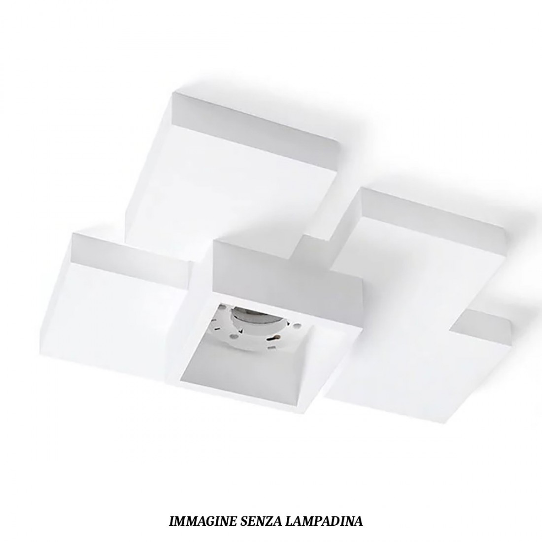 Sforzin Illuminazione SIDE T291 GX53 LED-Gipsdeckenleuchte