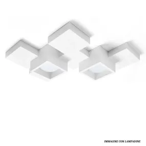 Sforzin Illuminazione SIDE T292 GX53 lámpara LED de techo de yeso