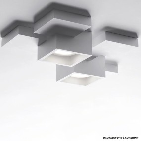 Sforzin Illuminazione SIDE T292 GX53 LED-Gips-Deckenleuchte