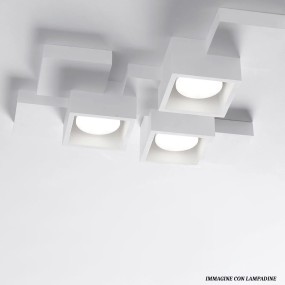 Sforzin Illuminazione SIDE T293 GX53 LED-Gips-Deckenleuchte