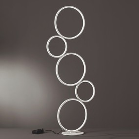 Piantana moderna ad anelli Rondo Trio Lighting 422610532