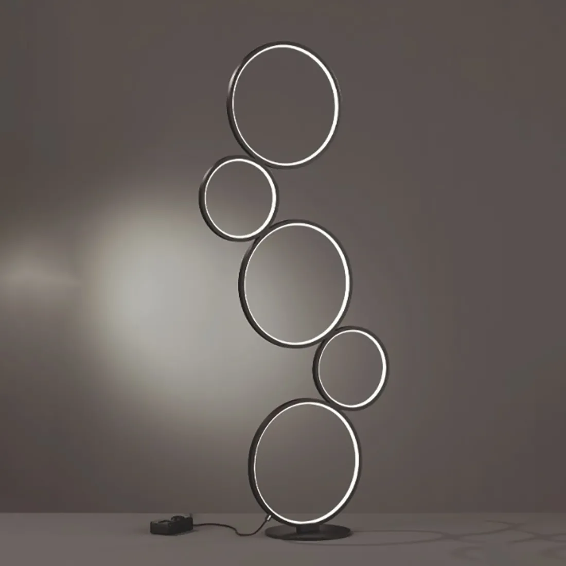 Lampadaire annulaire moderne Rondo Trio Lighting 422610532