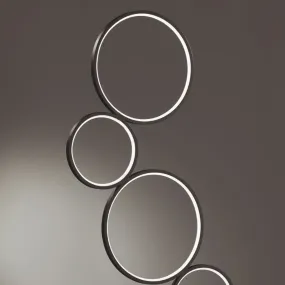 Lampadaire annulaire moderne Rondo Trio Lighting 422610532