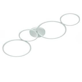 Plafoniera moderna ad anelli Rondo Trio Lighting 6226104032
