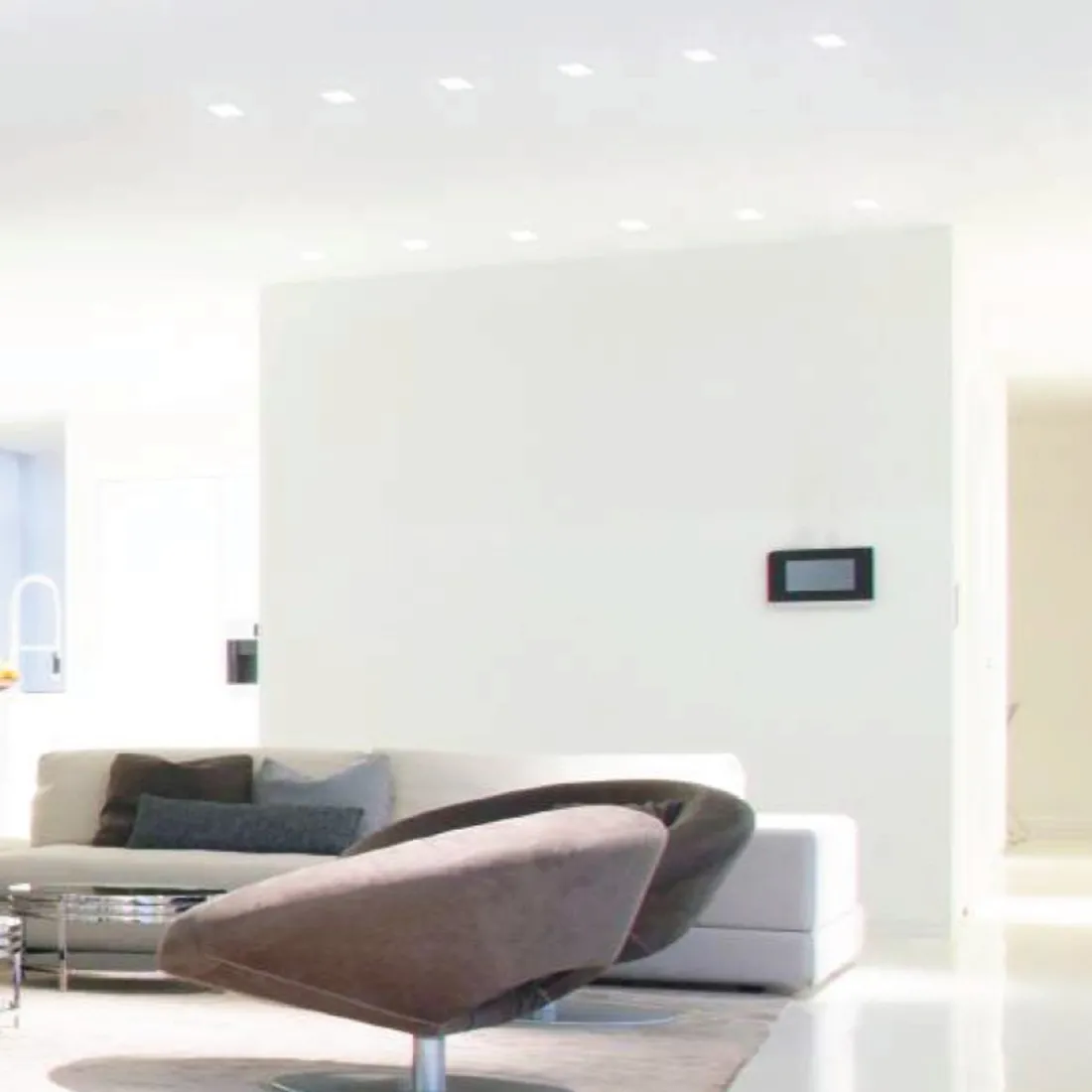 Faretto incasso gesso 9010 Belfiore Neo luce 0028 GU10 LED