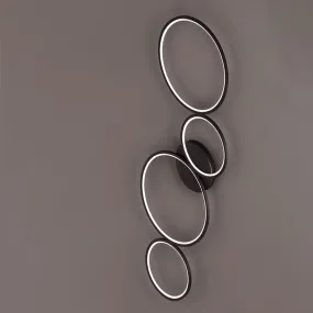 Plafoniera moderna ad anelli Rondo Trio Lighting 6226104032