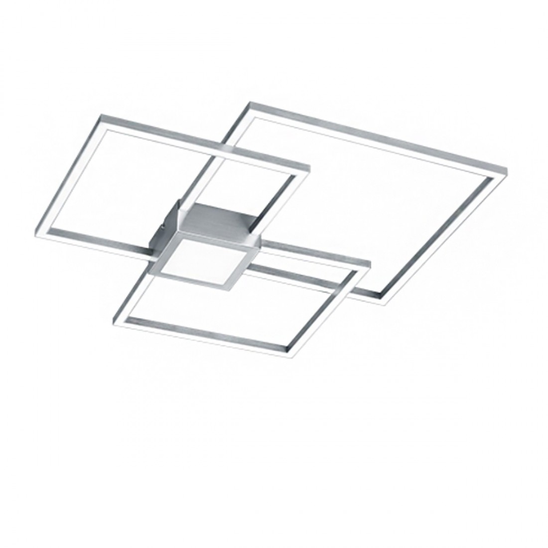Lámpara de techo cuadrada Hydra Trio Ligthing con LED regulables