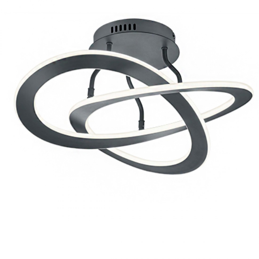 Oakland Trio Lighting LED-Deckenleuchte dimmbar