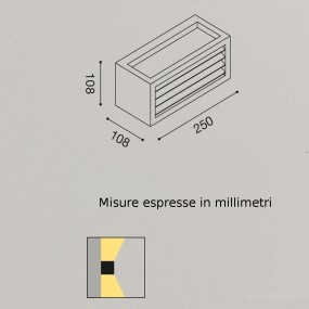 Applique GE-GES312 Gea Led