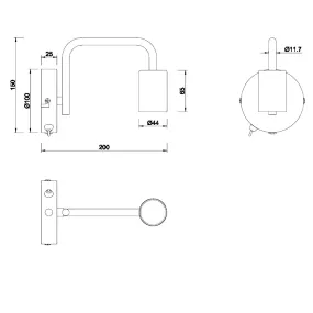 Aplique Trio Lighting...