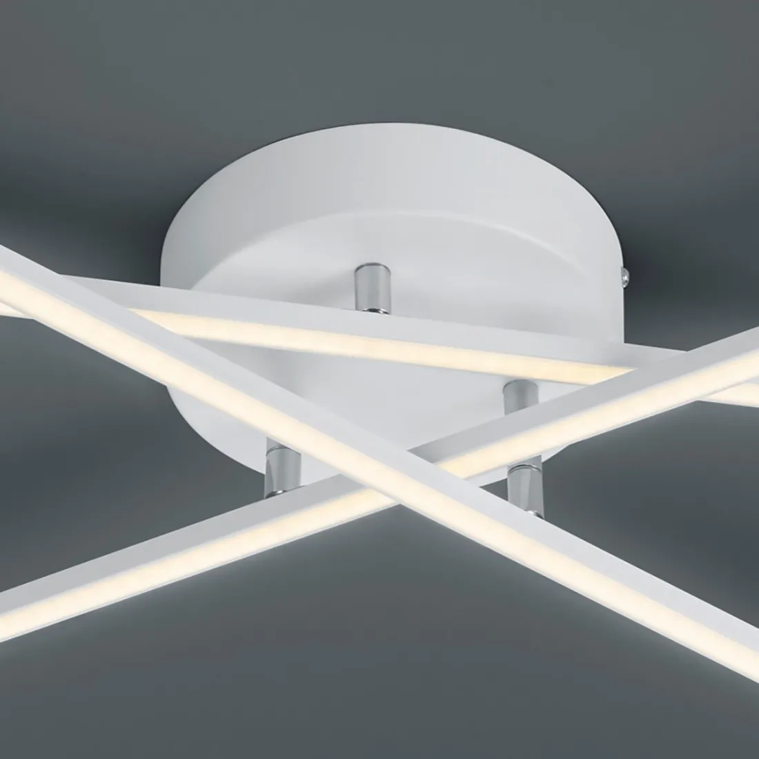 Plafonnier Tiriac 671610307 Trio Lighting led dimmable pivotant