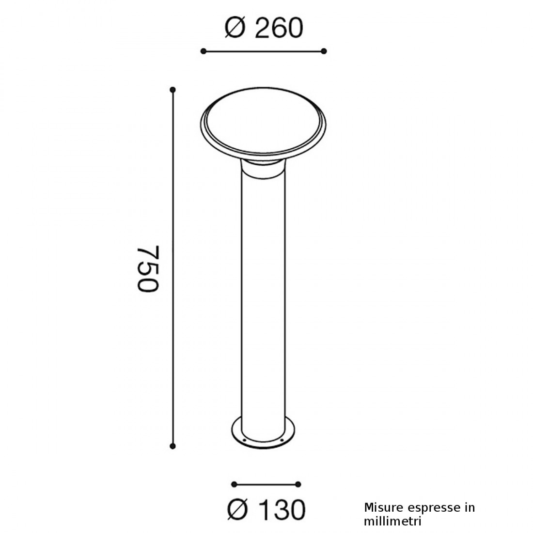 Lampioncino GE-GES522 Gea Led