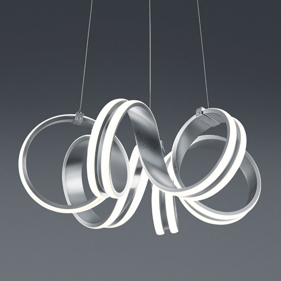 Carrera Kronleuchter 325010105 Trio Lighting dimmbare LED
