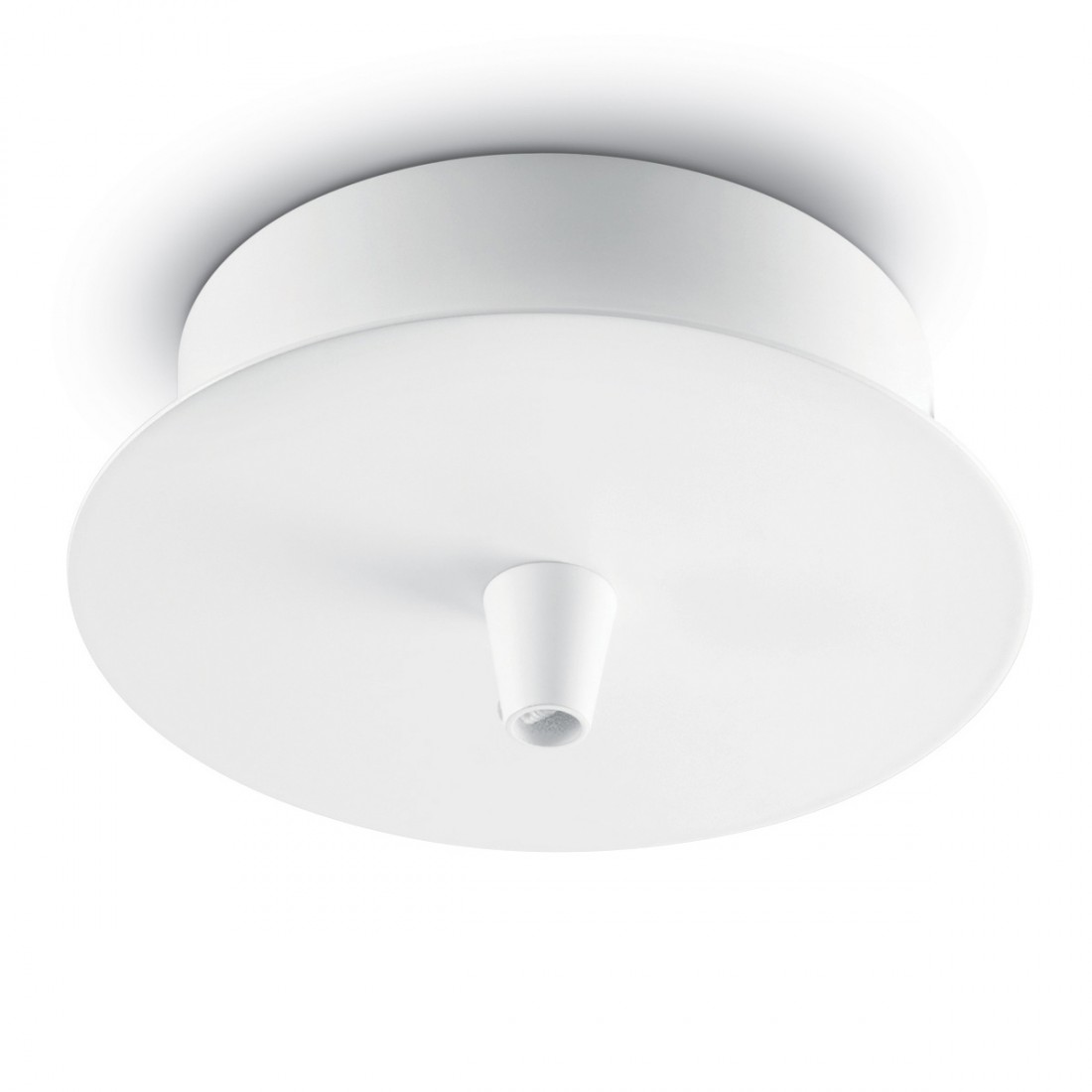 Ideal Lux 122823 base redonda de metal para techo