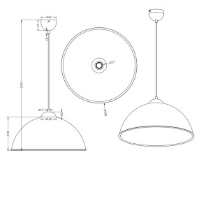 Lampadario classico Trio Lighting ROMINO II 308000132 E27 LED
