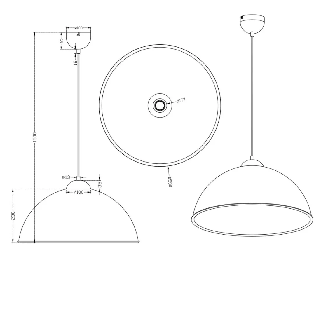 Lampadario classico Trio Lighting ROMINO II 308000132 E27 LED