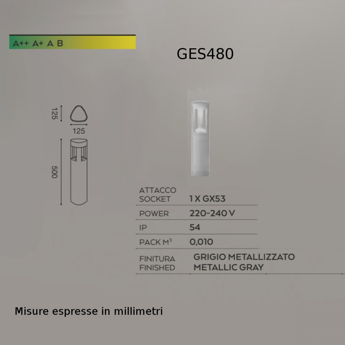 Lampioncino GE-GES480 Gea Led