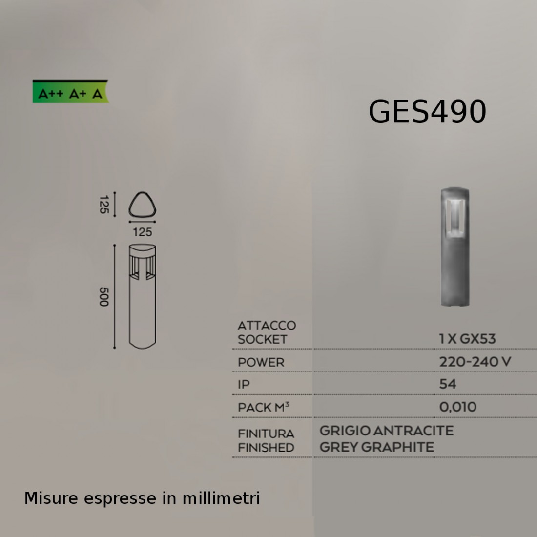 Lampioncino GE-GES490 Gea Led