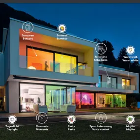 Plafoniera moderna Trio Lighting MELBY 651210507 LED RGBW