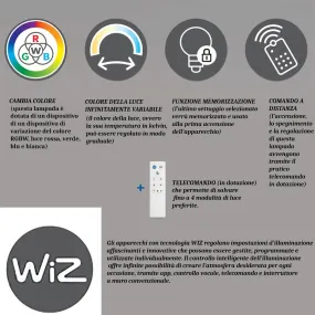 Plafoniera moderna Trio Lighting MELBY 651210507 LED RGBW