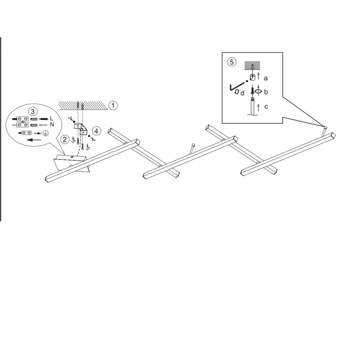 Plafoniera moderna Trio Lighting MELBY 651210507 LED RGBW