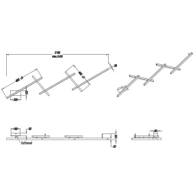 Plafoniera moderna Trio Lighting MELBY 651210507 LED RGBW