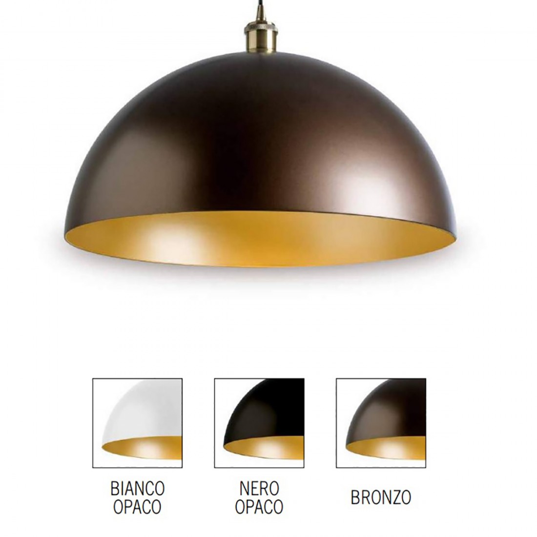 Lampadario classico Illuminando CUPOLA E27 LED