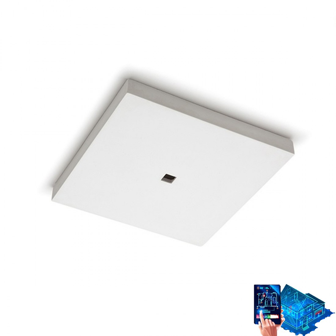 Plafoniera Belfiore 9010 FLAT BIG 8904A.3041 LED