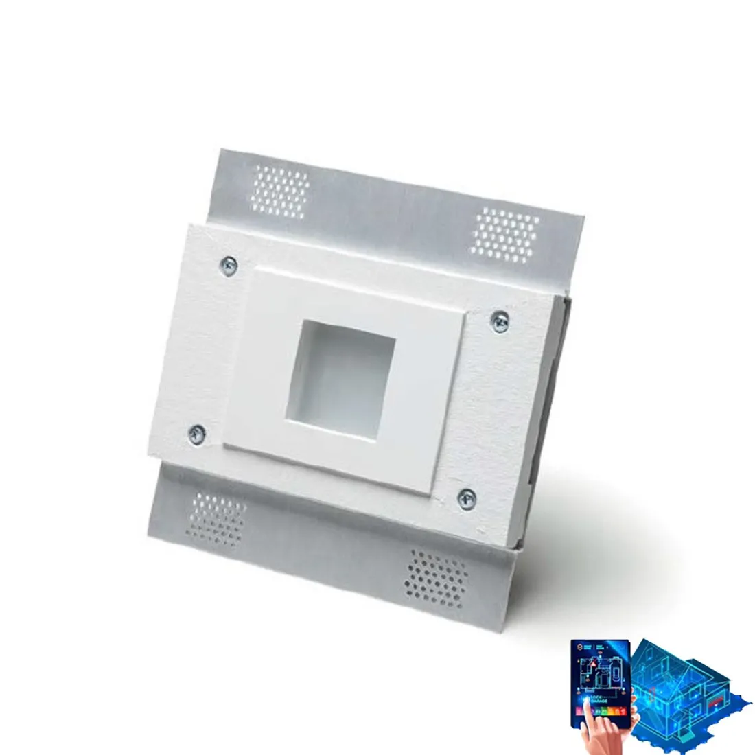 Faretto incasso gesso Belfiore 9010 MILLI 4193.3006 LED