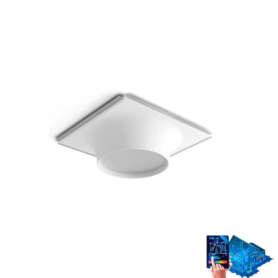 Faretto incasso Belfiore 9010 BOLLA 8935B.3014 LED