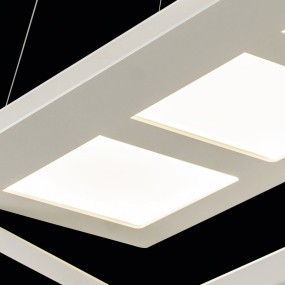 Sky Kronleuchter Illuminando LED-Panel und austauschbare LED-Lampen